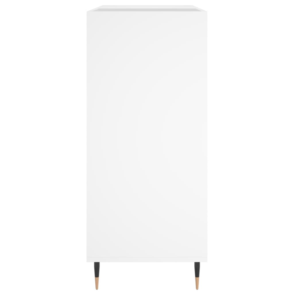 Berkfield Record Cabinet White 84.5x38x89 cm Engineered Wood