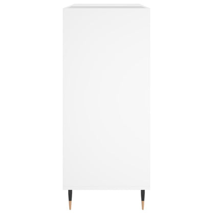 Berkfield Record Cabinet White 84.5x38x89 cm Engineered Wood