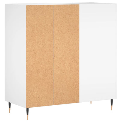 Berkfield Record Cabinet White 84.5x38x89 cm Engineered Wood
