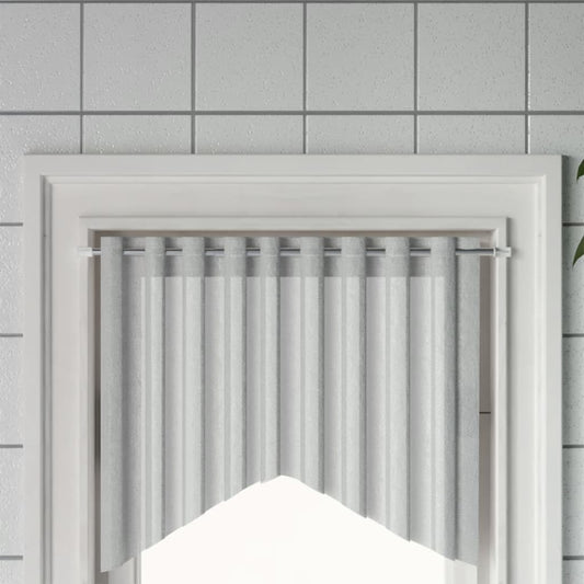 Berkfield Curtain Rails 2 pcs White and Silver 60-105 cm Aluminium