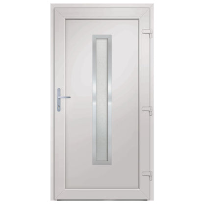 Berkfield Front Door White 98x190 cm PVC