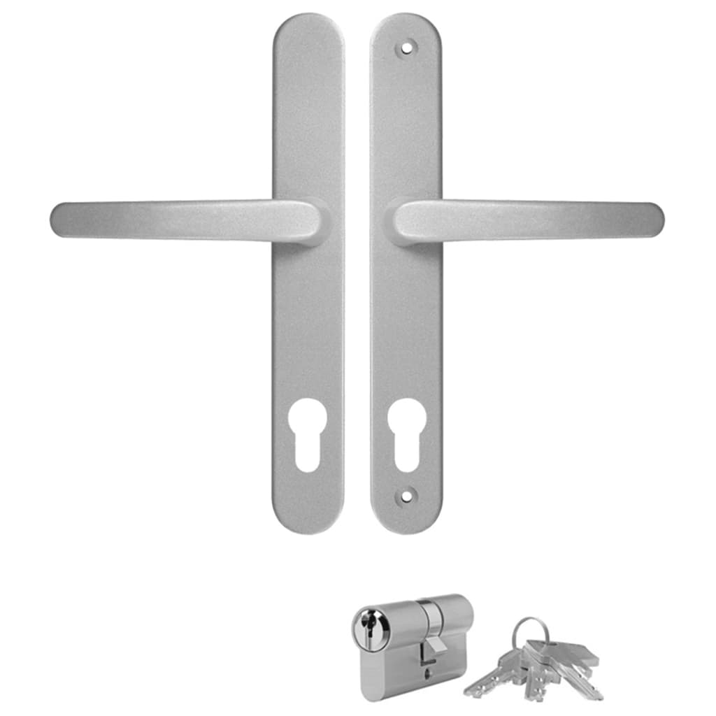 Berkfield Front Door White 98x190 cm PVC