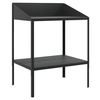 Berkfield Plant Stand Anthracite 75.5x54.5x100 cm Galvanised Steel