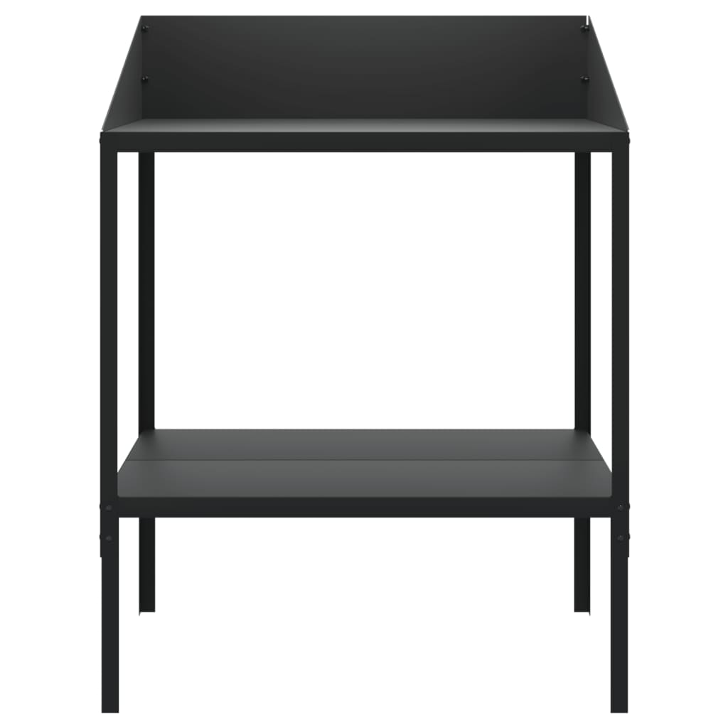 Berkfield Plant Stand Anthracite 75.5x54.5x100 cm Galvanised Steel