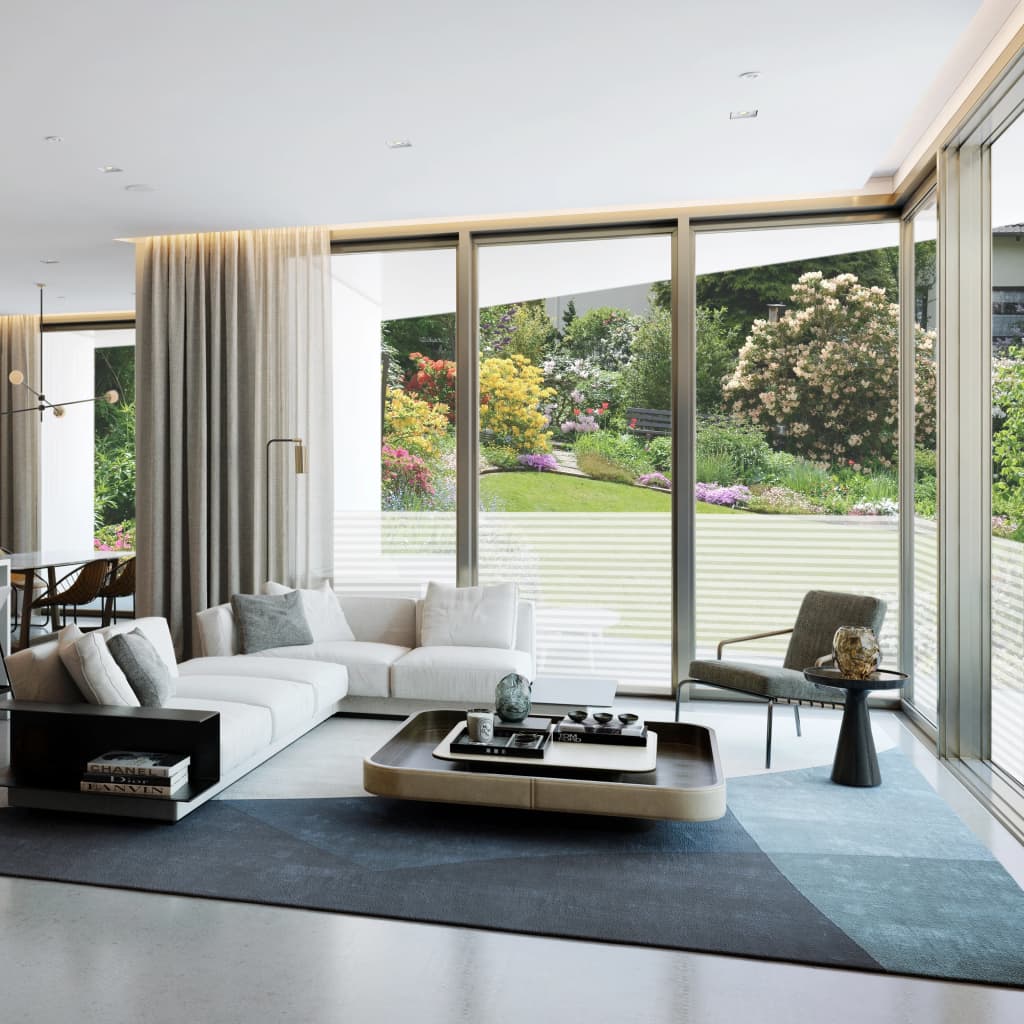 Berkfield Frosted Privacy Window Films 3 pcs PVC