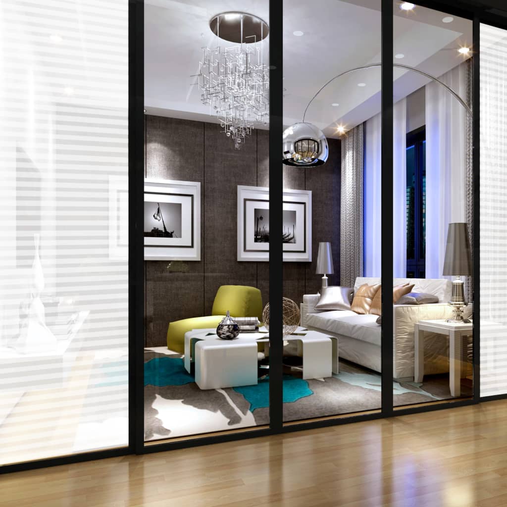 Berkfield Frosted Privacy Window Films 3 pcs PVC