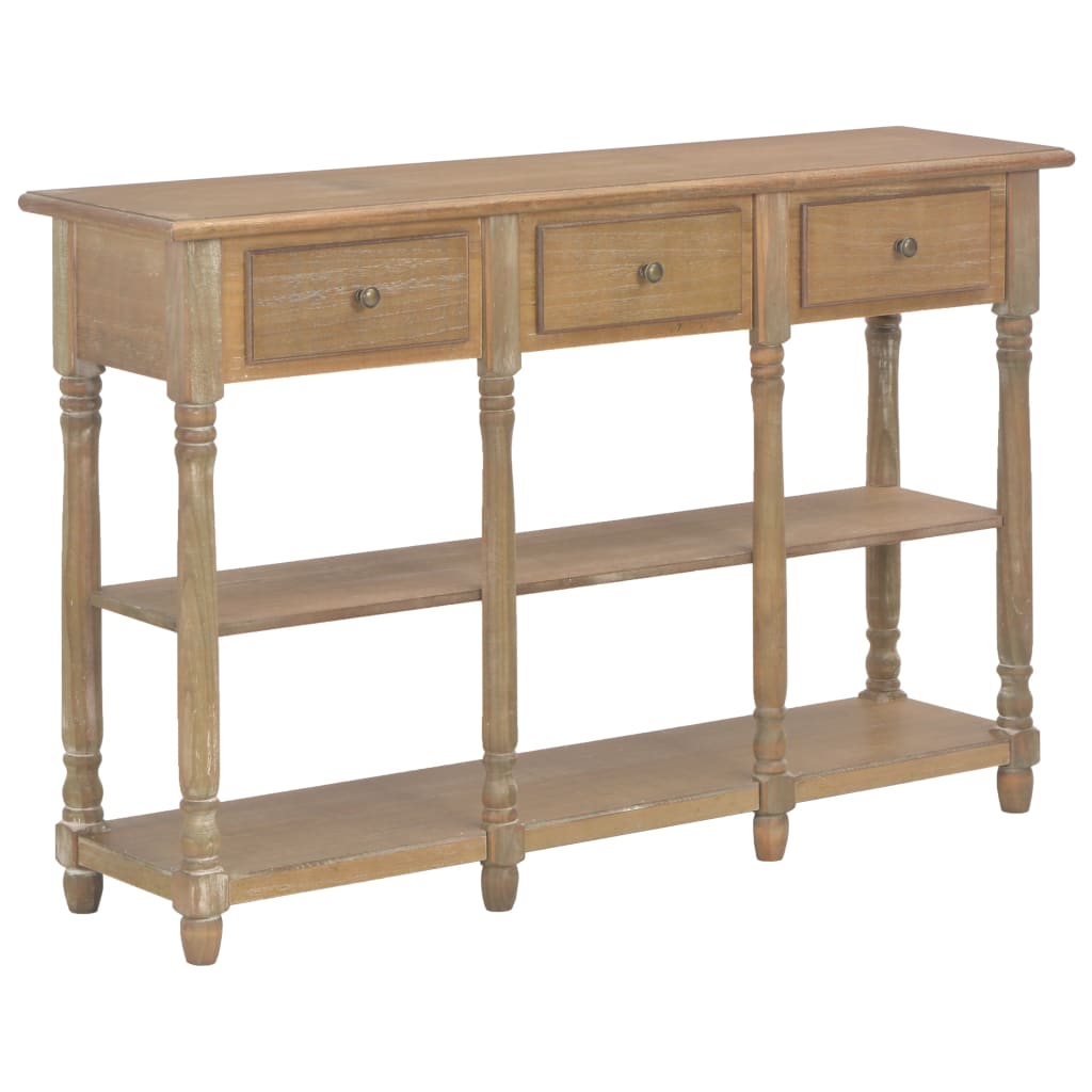 Berkfield Console Table 110x30x76cm Engineered Wood