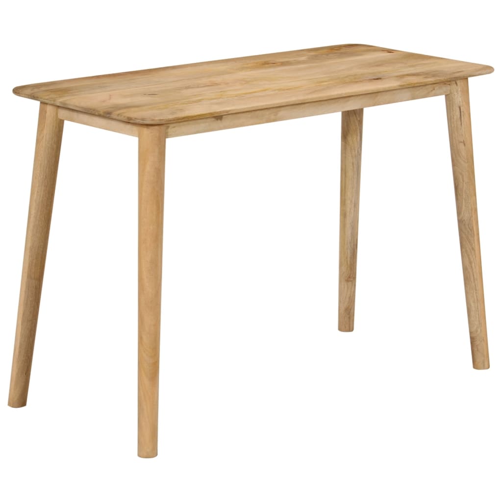 Berkfield Dining Table 112x52x76 cm Solid Wood Mango