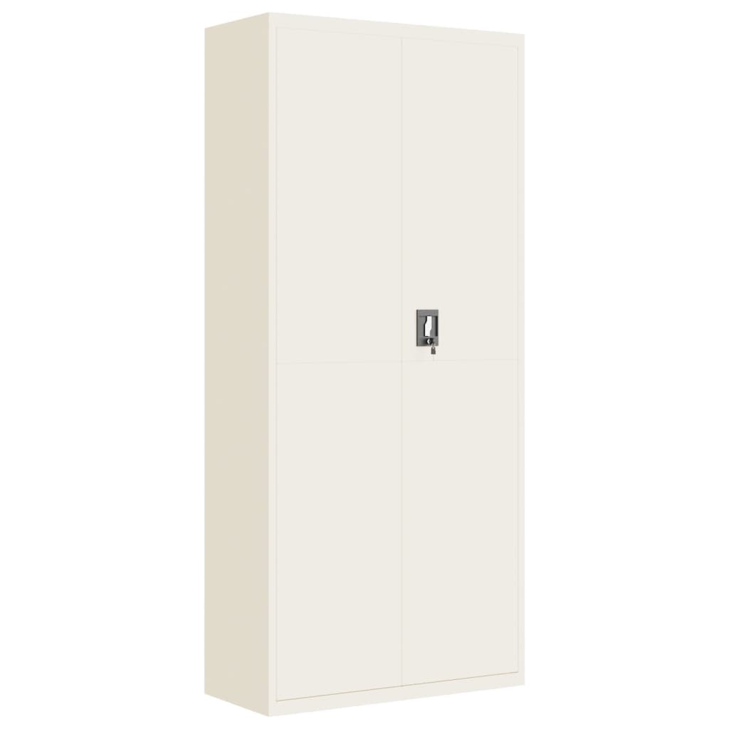 Berkfield File Cabinet White 90x40x240 cm Steel