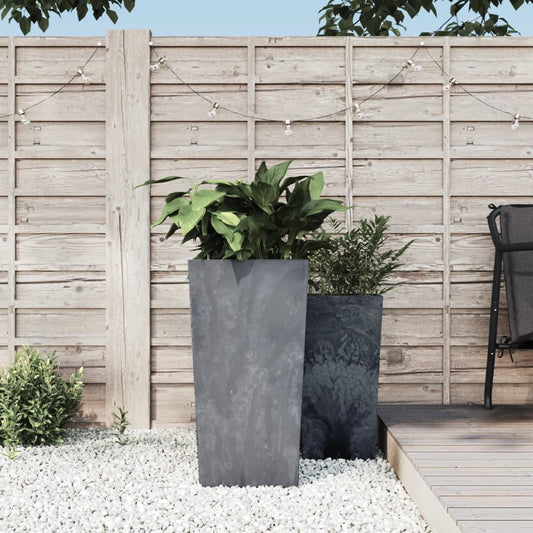 Berkfield Planter with Removable Inner Grey 21/49 L PP Concrete Look