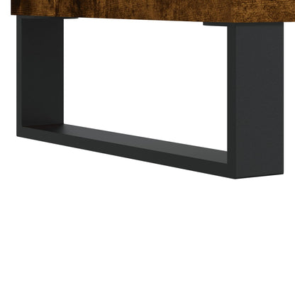 Berkfield Bedside Cabinets 2 pcs Smoked Oak 40x30x50 cm Engineered Wood