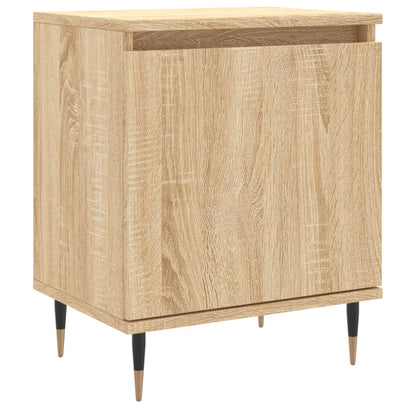 Berkfield Bedside Cabinet Sonoma Oak 40x30x50 cm Engineered Wood