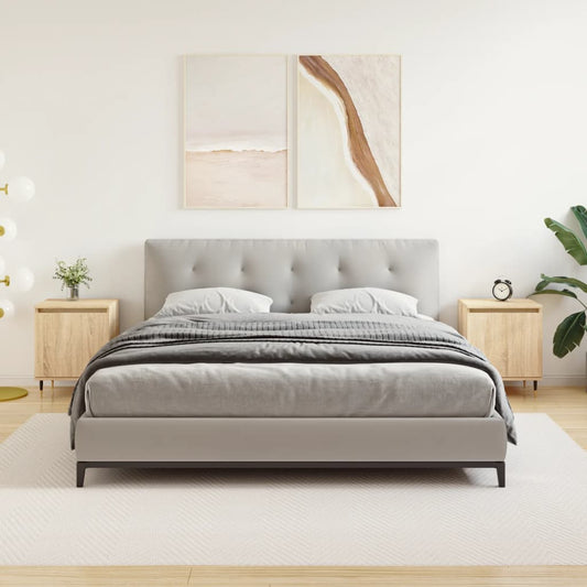 Berkfield Bedside Cabinets 2 pcs Sonoma Oak 40x30x50 cm Engineered Wood