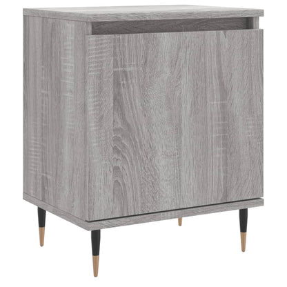 Berkfield Bedside Cabinet Grey Sonoma 40x30x50 cm Engineered Wood