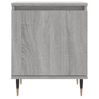 Berkfield Bedside Cabinet Grey Sonoma 40x30x50 cm Engineered Wood