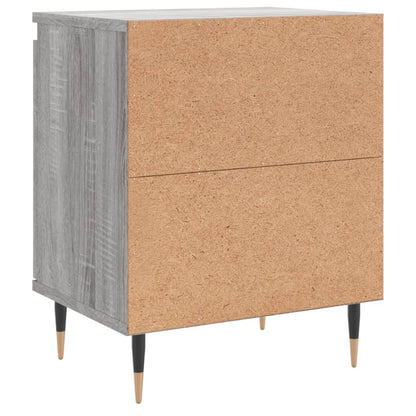 Berkfield Bedside Cabinet Grey Sonoma 40x30x50 cm Engineered Wood