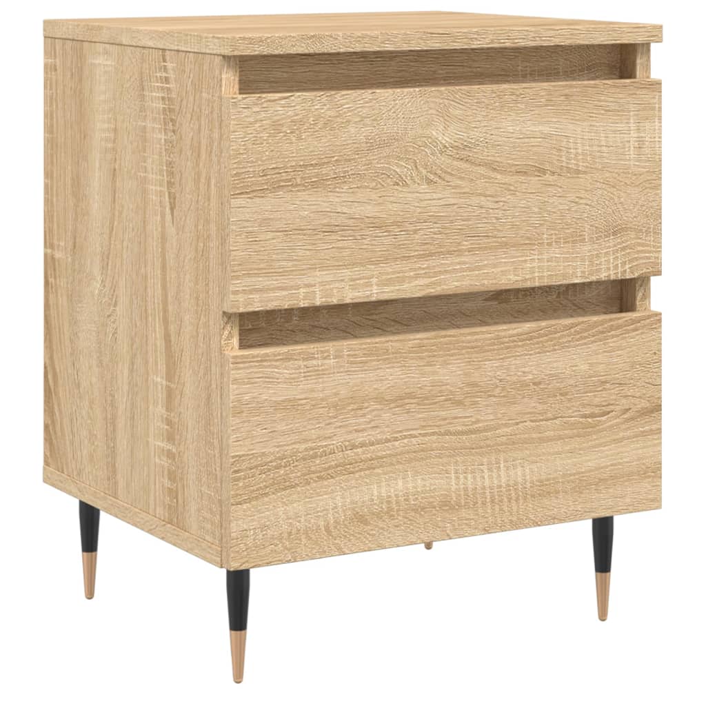 Berkfield Bedside Cabinet Sonoma Oak 40x35x50 cm Engineered Wood