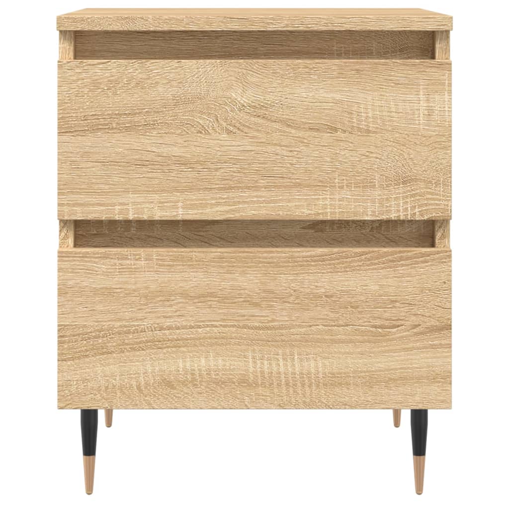 Berkfield Bedside Cabinet Sonoma Oak 40x35x50 cm Engineered Wood