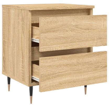 Berkfield Bedside Cabinet Sonoma Oak 40x35x50 cm Engineered Wood