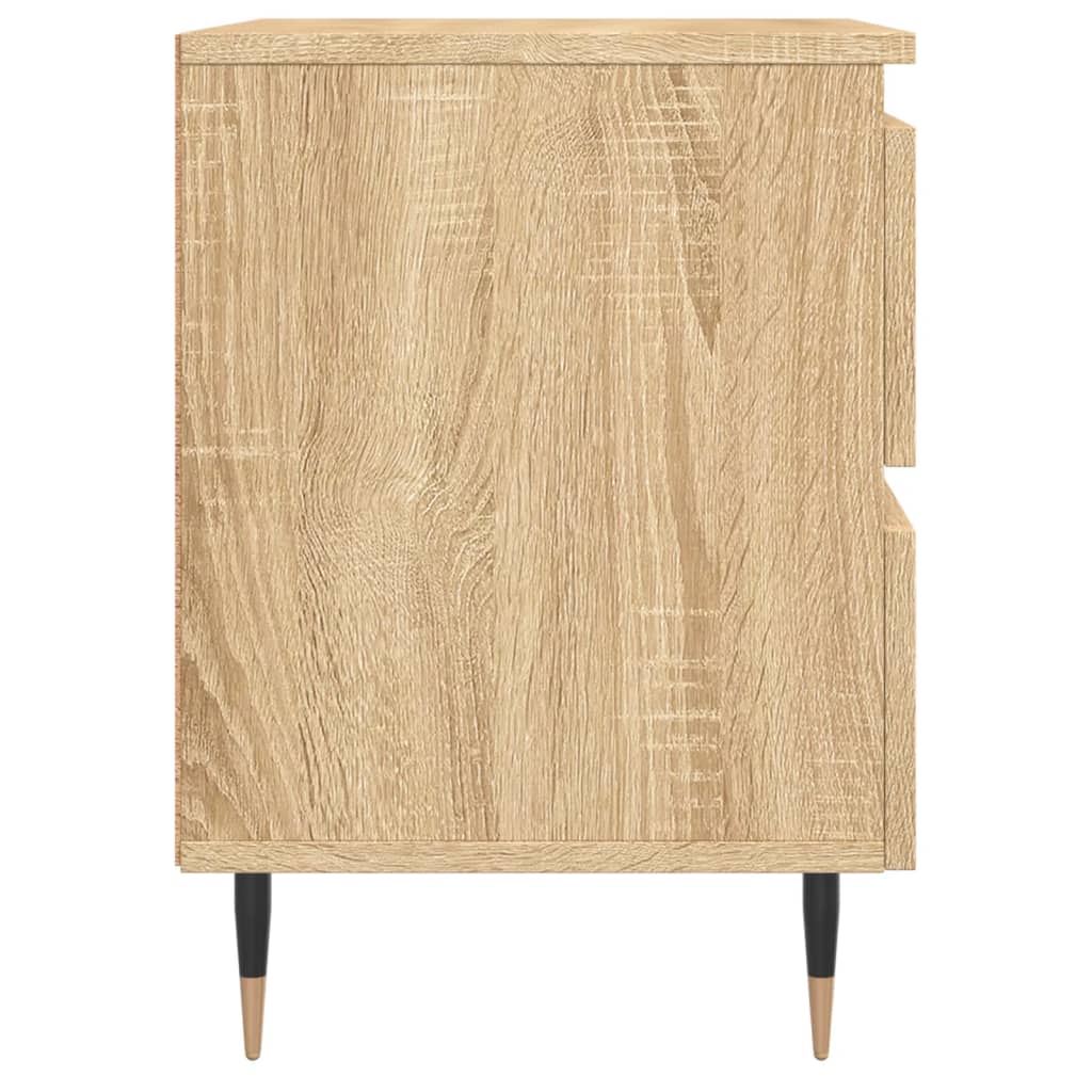 Berkfield Bedside Cabinet Sonoma Oak 40x35x50 cm Engineered Wood