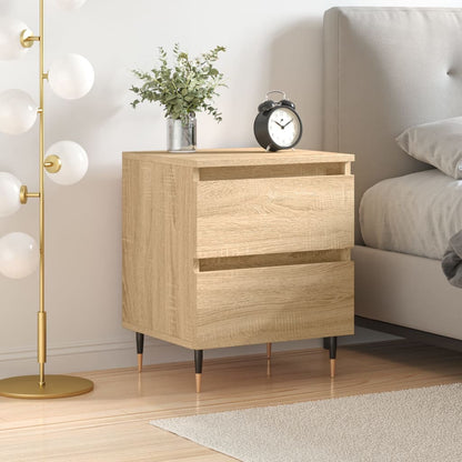 Berkfield Bedside Cabinet Sonoma Oak 40x35x50 cm Engineered Wood