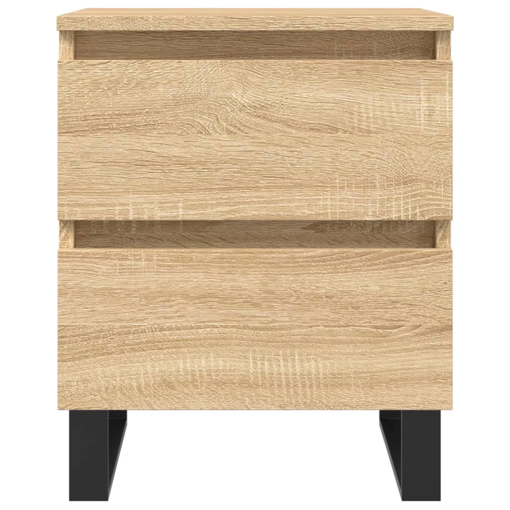 Berkfield Bedside Cabinet Sonoma Oak 40x35x50 cm Engineered Wood