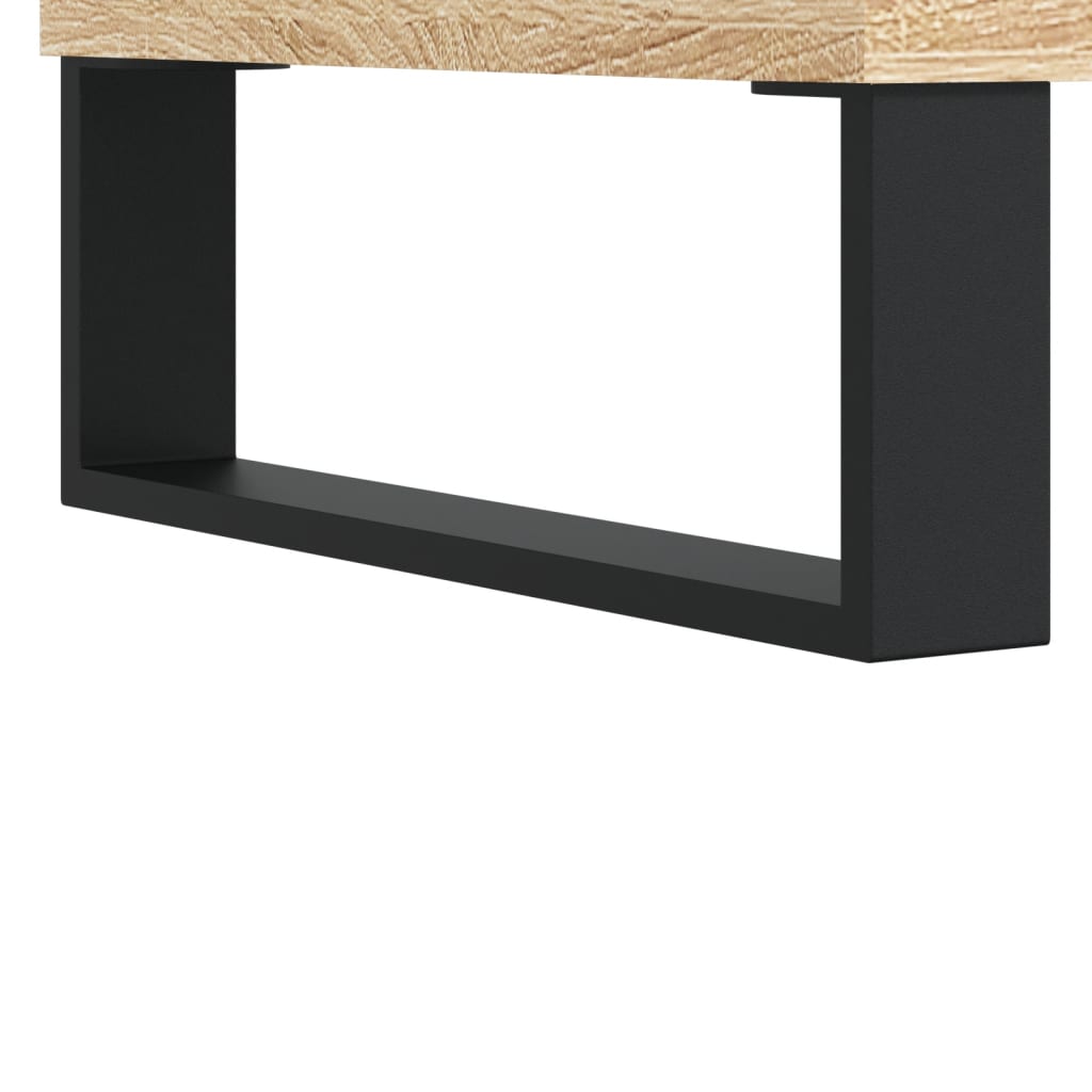 Berkfield Bedside Cabinet Sonoma Oak 40x35x50 cm Engineered Wood