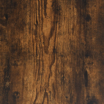 Berkfield Bedside Cabinet Smoked Oak 40x35x50 cm Engineered Wood