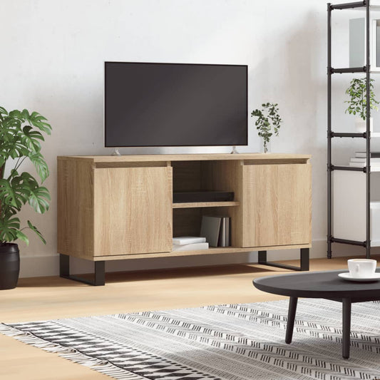 Berkfield TV Cabinet Sonoma Oak 104x35x50 cm Engineered Wood