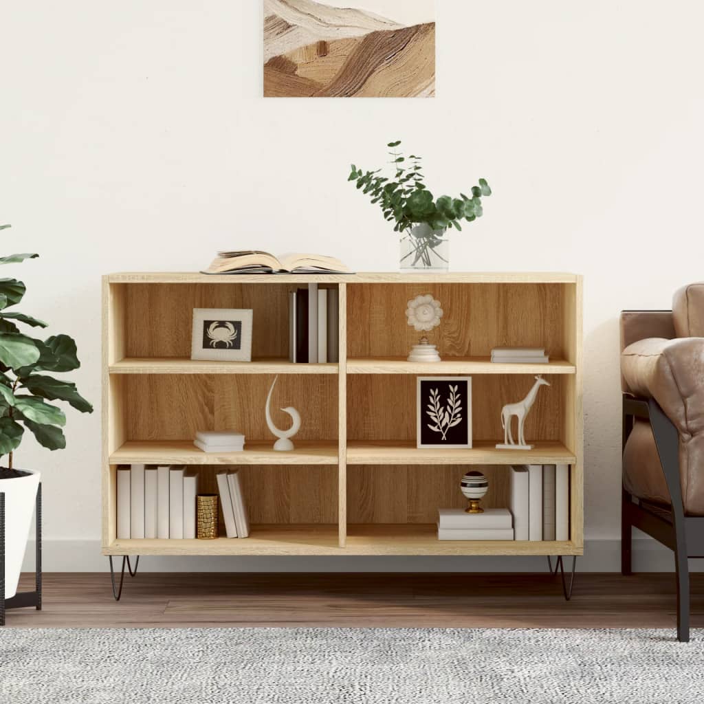 Berkfield Sideboard Sonoma Oak 103.5x35x70 cm Engineered Wood