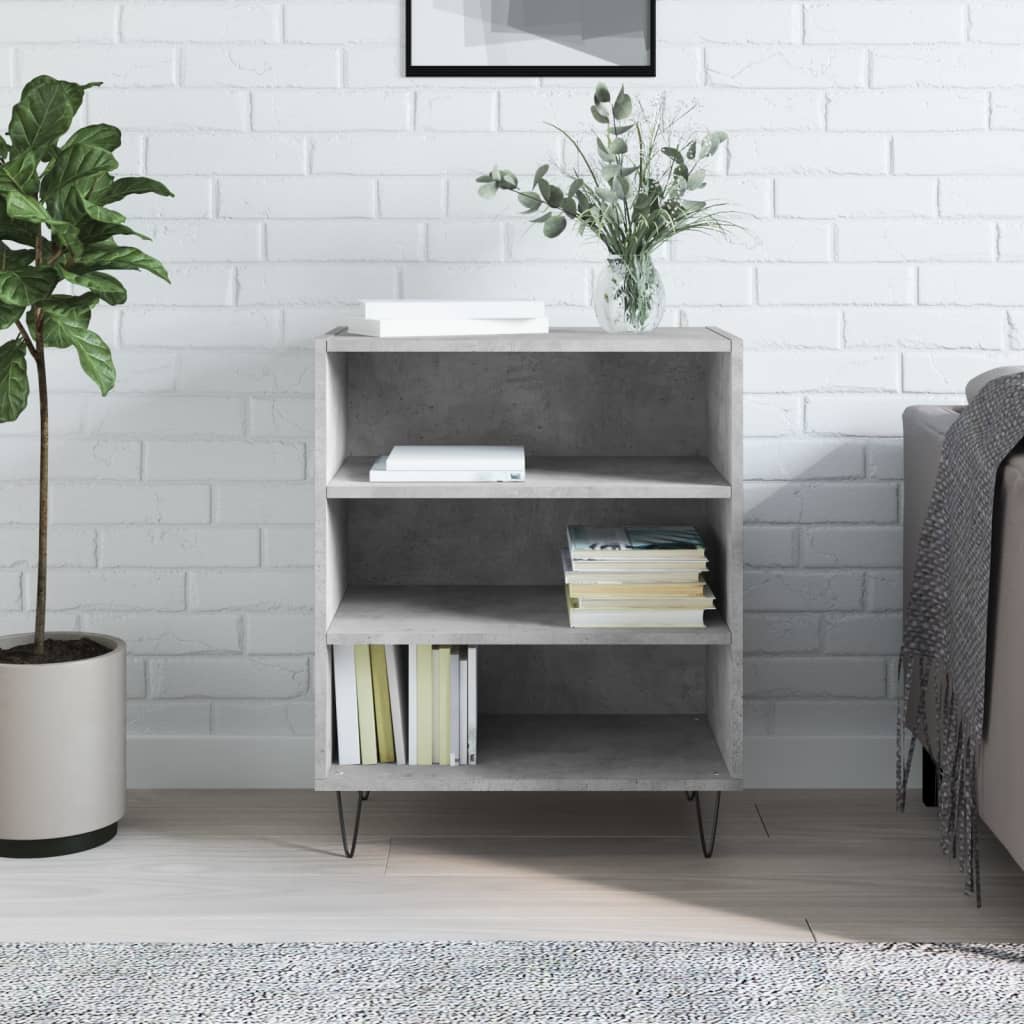 Berkfield Sideboard Concrete Grey 57x35x70 cm Engineered Wood