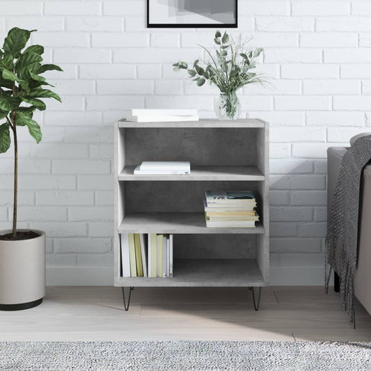 Berkfield Sideboard Concrete Grey 57x35x70 cm Engineered Wood