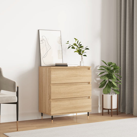 Berkfield Sideboard Sonoma Oak 60x35x70 cm Engineered Wood
