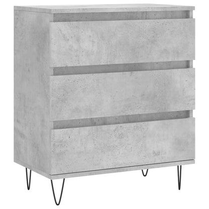 Berkfield Sideboard Concrete Grey 60x35x70 cm Engineered Wood