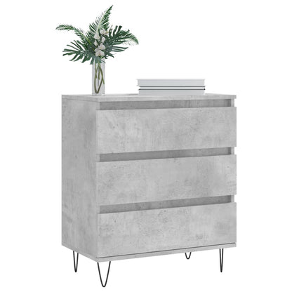 Berkfield Sideboard Concrete Grey 60x35x70 cm Engineered Wood
