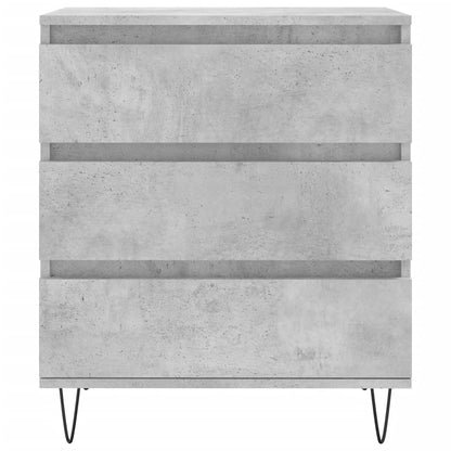 Berkfield Sideboard Concrete Grey 60x35x70 cm Engineered Wood