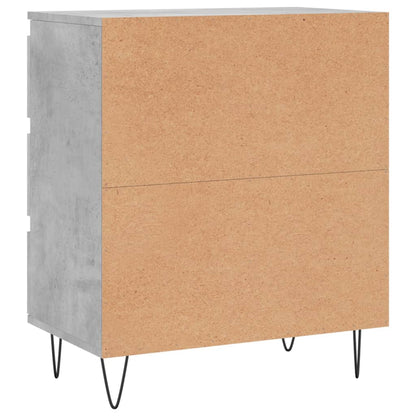 Berkfield Sideboard Concrete Grey 60x35x70 cm Engineered Wood