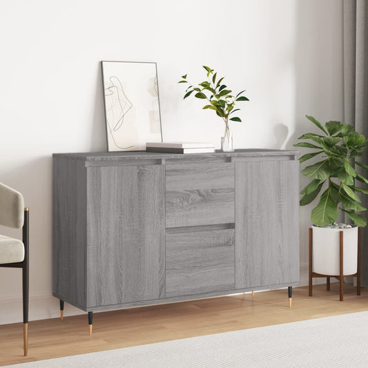 Berkfield Sideboard Grey Sonoma 104x35x70 cm Engineered Wood