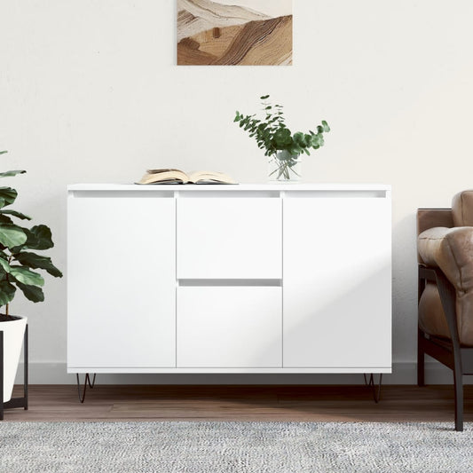 Berkfield Sideboard White 104x35x70 cm Engineered Wood