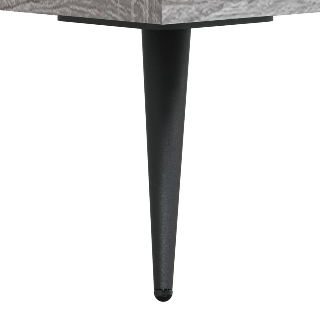 Berkfield Bedside Cabinet Grey Sonoma 40x35x47.5 cm Engineered Wood