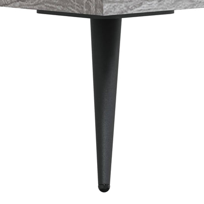 Berkfield Bedside Cabinet Grey Sonoma 40x35x47.5 cm Engineered Wood