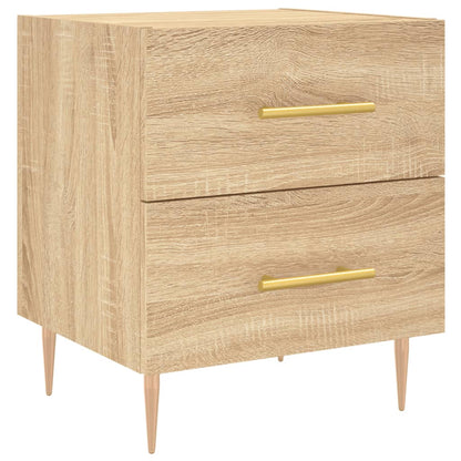 Berkfield Bedside Cabinet Sonoma Oak 40x35x47.5 cm Engineered Wood