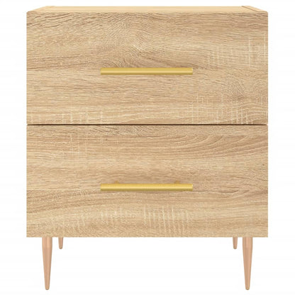 Berkfield Bedside Cabinet Sonoma Oak 40x35x47.5 cm Engineered Wood