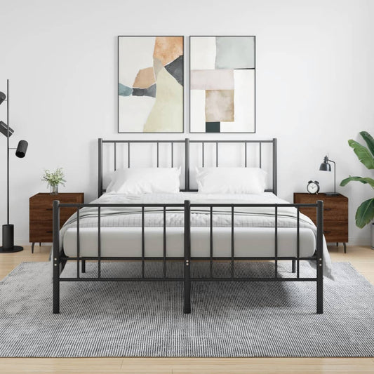 Berkfield Bedside Cabinets 2 pcs Brown Oak 40x35x47.5 cm Engineered Wood