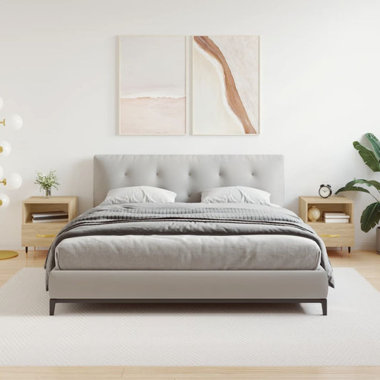 Berkfield Bedside Cabinets 2 pcs Sonoma Oak 40x35x47.5 cm Engineered Wood