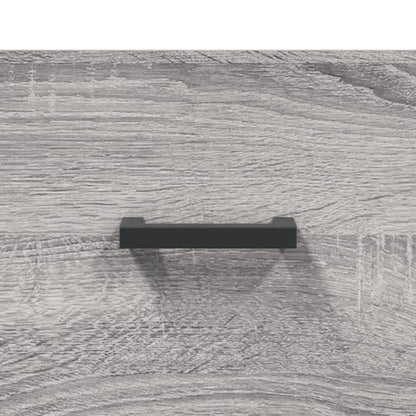 Berkfield Bedside Cabinet Grey Sonoma 40x35x47.5 cm Engineered Wood
