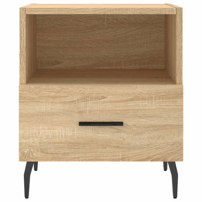 Berkfield Bedside Cabinet Sonoma Oak 40x35x47.5 cm Engineered Wood