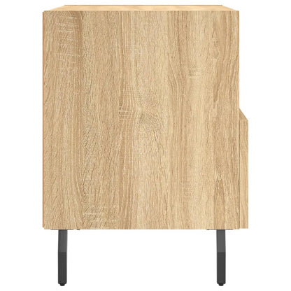 Berkfield Bedside Cabinet Sonoma Oak 40x35x47.5 cm Engineered Wood