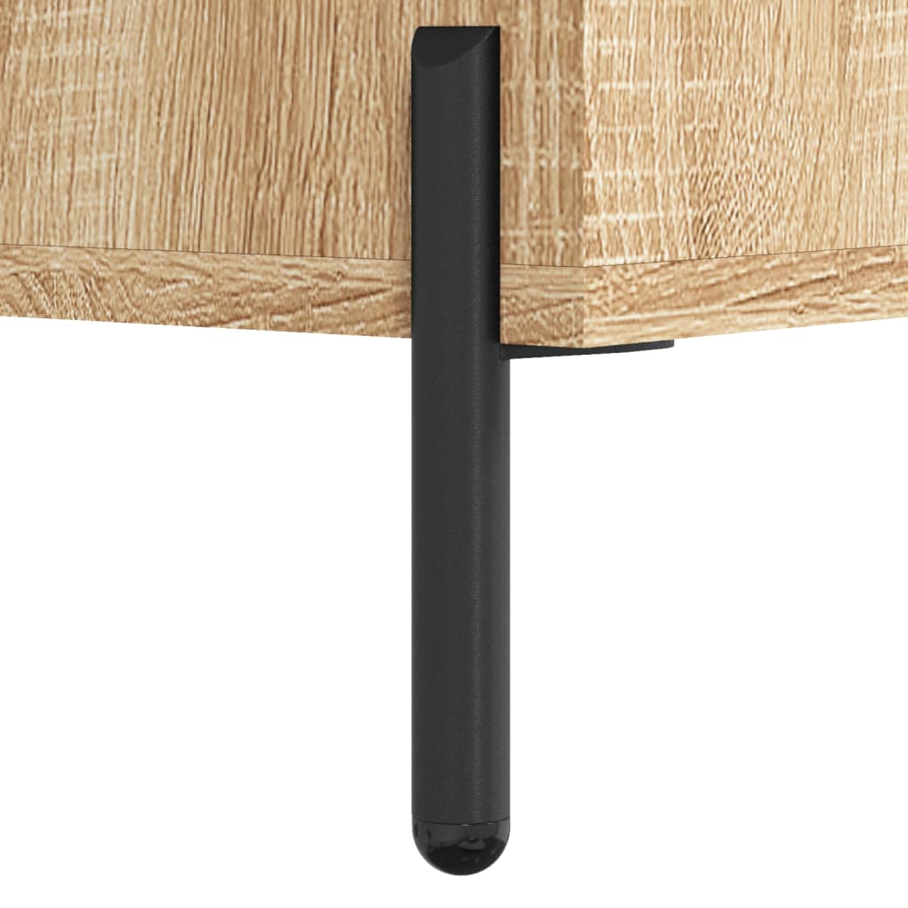 Berkfield Bedside Cabinet Sonoma Oak 40x35x47.5 cm Engineered Wood