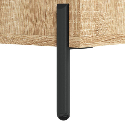 Berkfield Bedside Cabinet Sonoma Oak 40x35x47.5 cm Engineered Wood